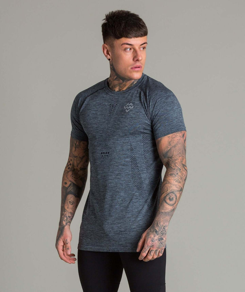 Exo-Knit T-Shirt (Charcoal/Black) - Machine Fitness