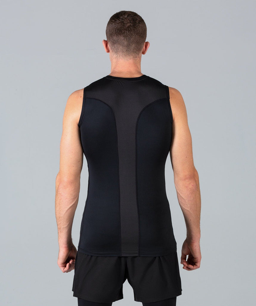 Rush Base Layer Tank (Black) - Machine Fitness